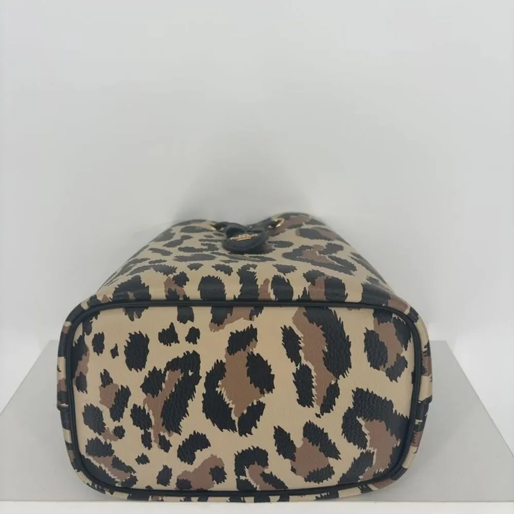 Coach Animal Print Bucket Bag